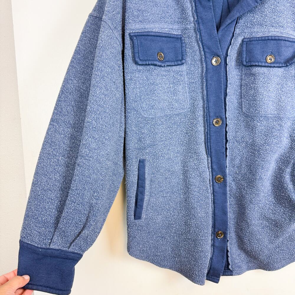 Free People Womens Ruby Shacket Jacket Oversized … - image 4